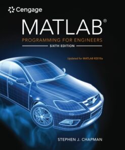 MATLAB Programming for Engineers 6th Edition - Original PDF