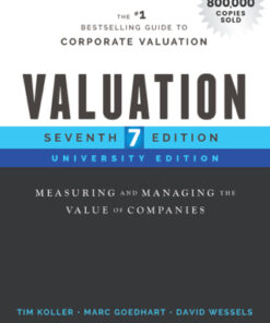 Valuation: Measuring and Managing the Value of Companies 7th Edition - Original PDF