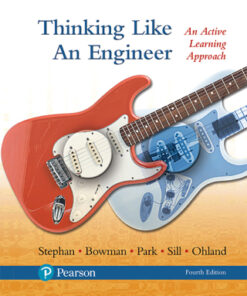 Thinking Like an Engineer: An Active Approach 4th Edition - Original PDF