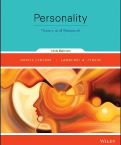 (Instant Download) Personality: Theory and Research 13th Edition - Original PDF
