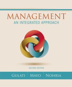 Management: An Integrated Approach 2nd Edition - Original PDF