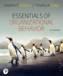 Essentials of Organizational Behavior 15th Edition - Original PDF
