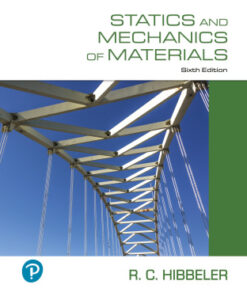 Statics and Mechanics of Materials 6th Edition - Original PDF