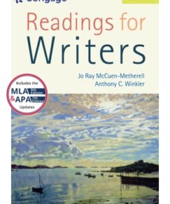 Readings for Writers 16e 16th Edition - Original PDF