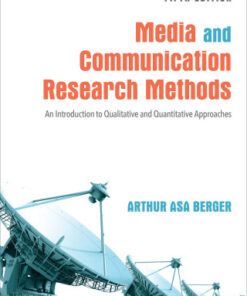 Media and Communication Research Methods: An Introduction to Qualitative and Quantitative Approaches 5th Edition - Original PDF