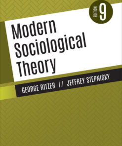 Modern Sociological Theory 9th Edition - Original PDF