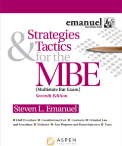 Strategies & Tactics for the MBE 7th Edition - Original PDF
