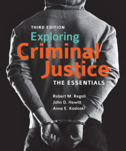 Exploring Criminal Justice 3rd Edition - Original PDF