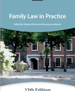 Family Law in Practice 12e 12th Edition - Original PDF