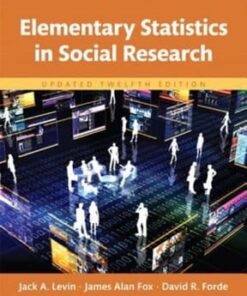 Elementary Statistics in Social Research 12th edition - Original PDF