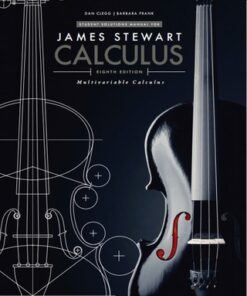 Student Solutions Manual, Chapters 10-17 for Stewart's Multivariable Calculus 8th Edition - Original PDF