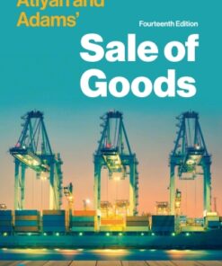 Atiyah and Adams' Sale of Goods 14th Edition - Original PDF