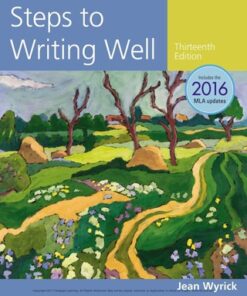 Steps to Writing Well with APA 7e Updates 13th Edition - Original PDF