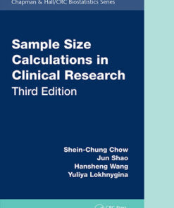 Sample Size Calculations in Clinical Research 3rd Edition - Original PDF