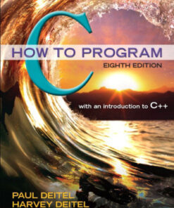C How to Program 8th Edition - Original PDF