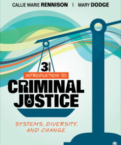 Interactive: Introduction to Criminal Justice: Systems, Diversity, and Change 3rd Edition - Original PDF