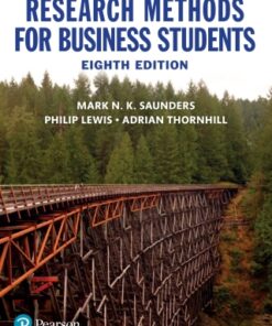 Research Methods for Business Students 8th Edition - Original PDF