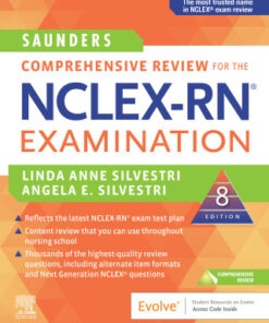 Saunders Comprehensive Review for the NCLEX-RN® Examination 8th Edition - Original PDF