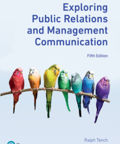 Exploring Public Relations and Management Communication 5th Edition - Original PDF