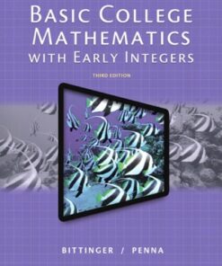 Basic College Mathematics with Early Integers 3rd Edition - Original PDF