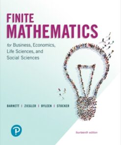 Finite Mathematics for Business, Economics, Life Sciences, and Social Sciences 14th Edition - Original PDF