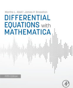 (Instant Download) Differential Equations with Mathematica 5th Edition - Original PDF