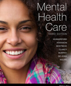 Mental Health Care 3rd Edition by Catherine Hungerford - Original PDF