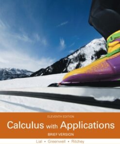 Calculus with Applications, Brief Version 11th Edition - Original PDF