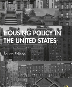 Housing Policy in the United States 4th Edition - Original PDF
