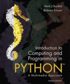 Introduction to Computing and Programming in Python 4th Edition - Original PDF