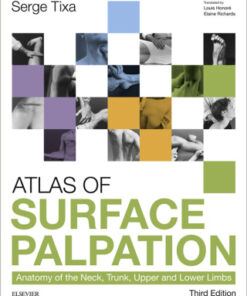 Atlas of Surface Palpation, Anatomy of the Neck, Trunk, Upper and Lower Limbs 3rd Edition - Original PDF