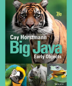 Big Java: Early Objects 7th Edition - Original PDF