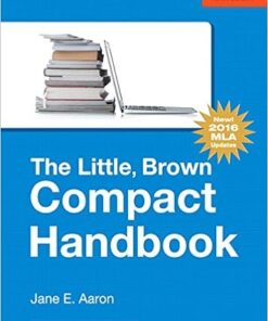 The Little, Brown, Compact Handbook, MLA Update Edition 9th edition - Original PDF