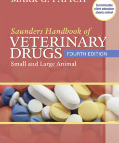 Saunders Handbook of Veterinary Drugs: Small and Large Animal 4th Edition - Original PDF