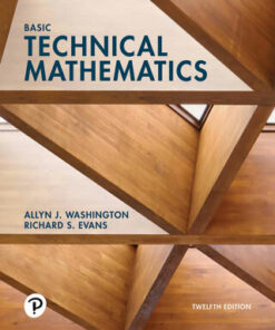 Basic Technical Mathematics 12th Edition - Original PDF
