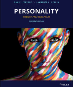 Personality 14th Edition by Daniel Cervone - Original PDF