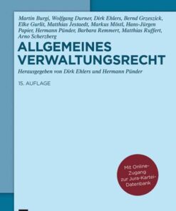 Allgemeines Verwaltungsrecht: Mit Online-Zugang zur Jura-Kartei-Datenbank 15th Edition - Original PDF