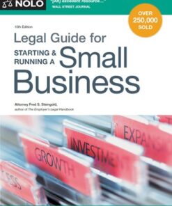 Legal Guide for Starting & Running a Small Business 15th Edition - Original PDF