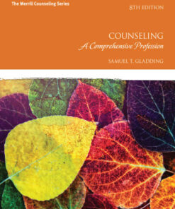 Counseling: A Comprehensive Profession 8th Edition - Original PDF