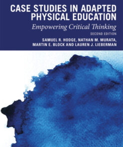 Case Studies in Adapted Physical Education, Empowering Critical Thinking 2nd Edition - Original PDF
