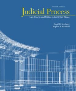 Judicial Process: Law, Courts, and Politics in the United States 7th Edition - Original PDF
