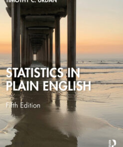 Statistics in Plain English 5th Edition - Original PDF