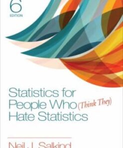 Statistics for People Who (Think They) Hate Statistics 6th edition - Original PDF