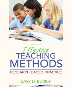 Effective Teaching Methods: Research-Based Practice 9th Edition - Original PDF
