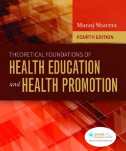 Theoretical Foundations of Health Education and Health Promotion 4th Edition - Original PDF