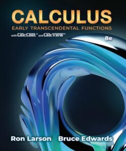 Calculus: Early Transcendental Functions 8th Edition - Original PDF