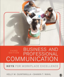 Business and Professional Communication: KEYS for Workplace Excellence 3rd edition - Original PDF