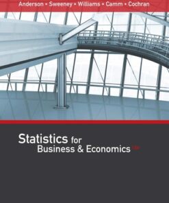 Statistics for Business & Economics 13th Edition - Original PDF