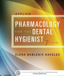 Applied Pharmacology for the Dental Hygienist (Revised) 7th Edition - Original PDF