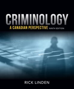 Criminology: A Canadian Perspective 9th Edition - Original PDF